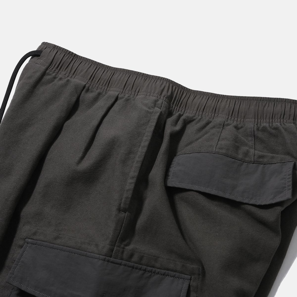 모이프(MOIF) [AW25] OVER MIL 6P BRUSHED PANTS / CHARCOAL
