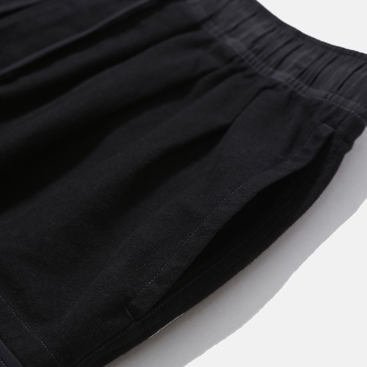 모이프(MOIF) [AW25] OVER MIL 6P BRUSHED PANTS / BLACK