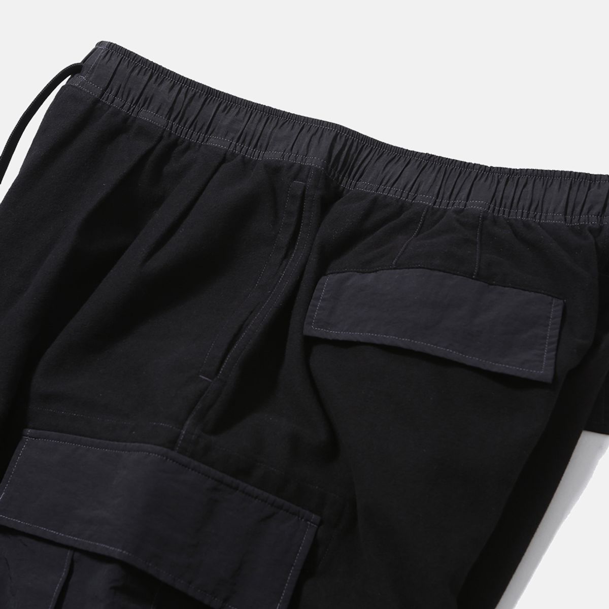 모이프(MOIF) [AW25] OVER MIL 6P BRUSHED PANTS / BLACK