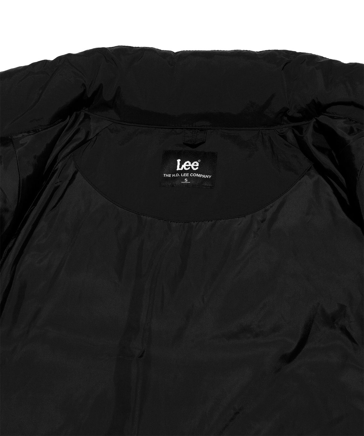 리(LEE) 우먼 래글런 숏 다운 블랙