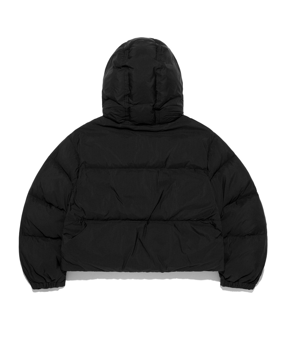 리(LEE) 우먼 후드 숏 다운 블랙