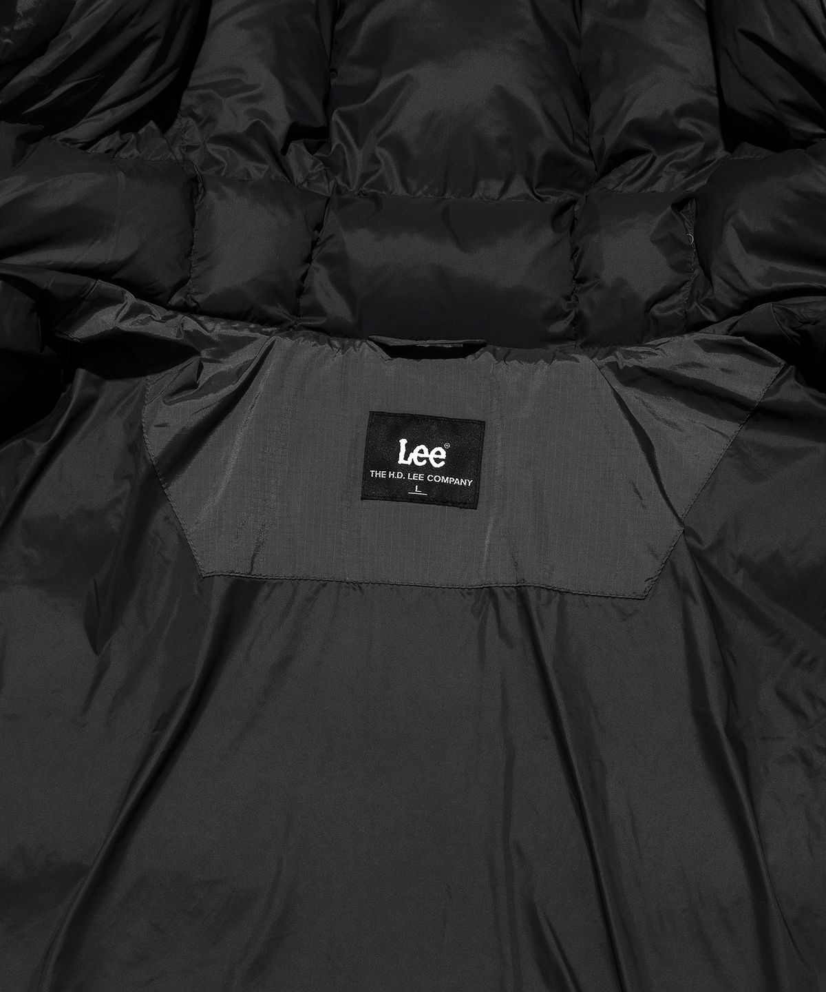 리(LEE) 후드 헤비 듀티 다운 챠콜