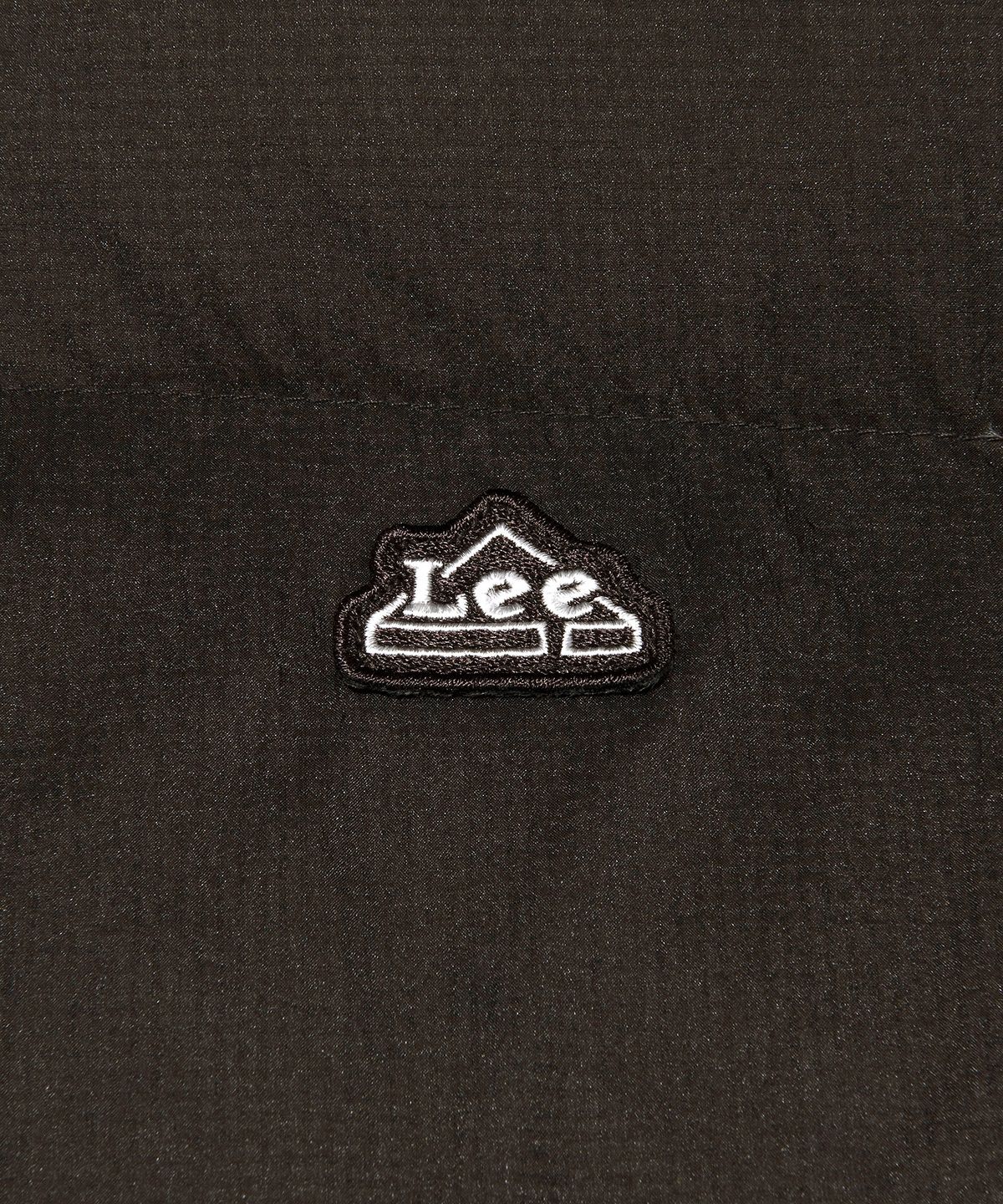 리(LEE) 후드 립스탑 푸퍼 다운 브라운
