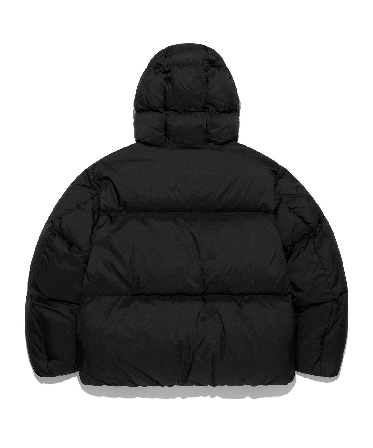리(LEE) 후드 립스탑 푸퍼 다운 블랙