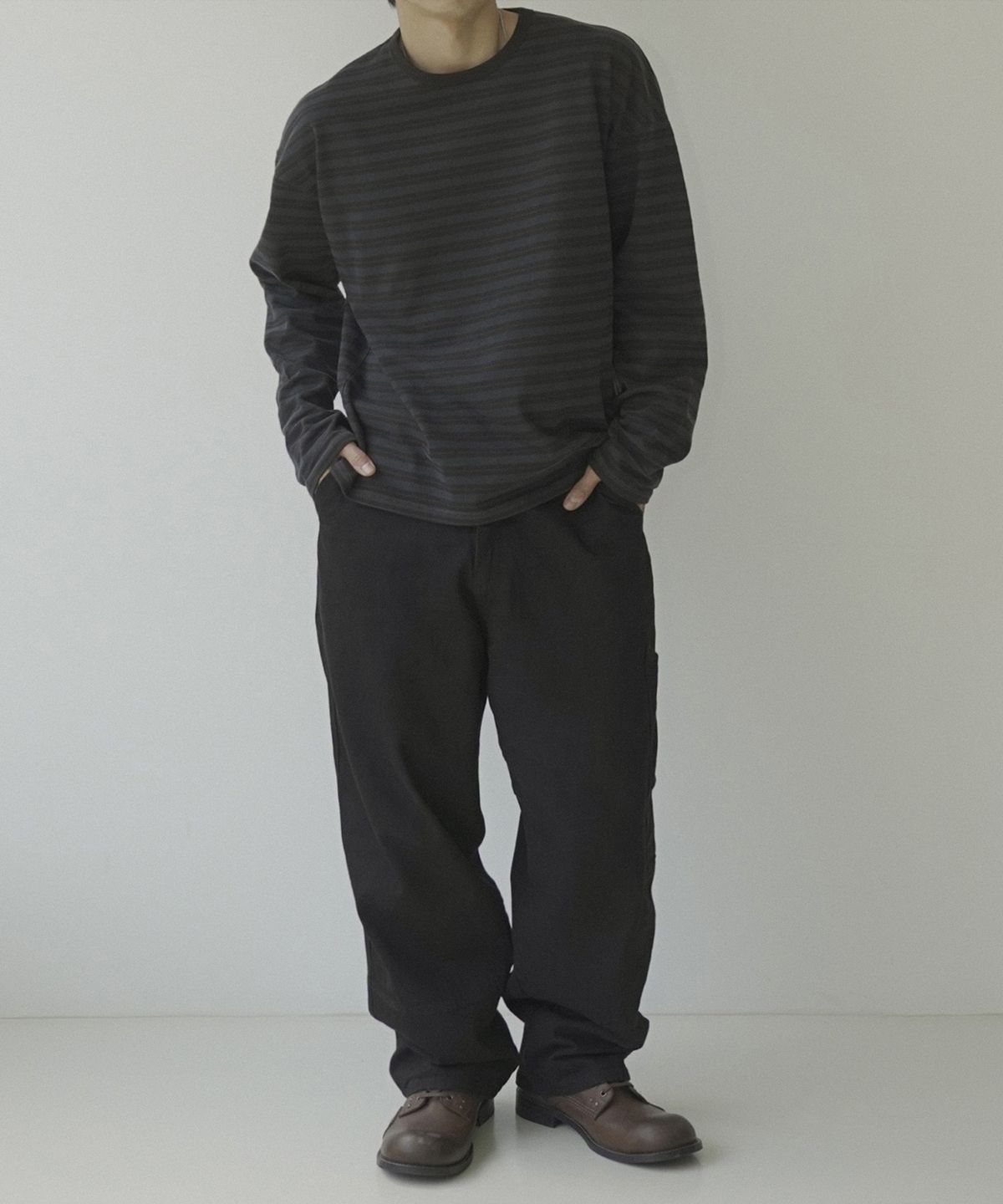 시도(SIIIIDO) HEYWOOD B&B STRIPE LONG SLEEVE T #1