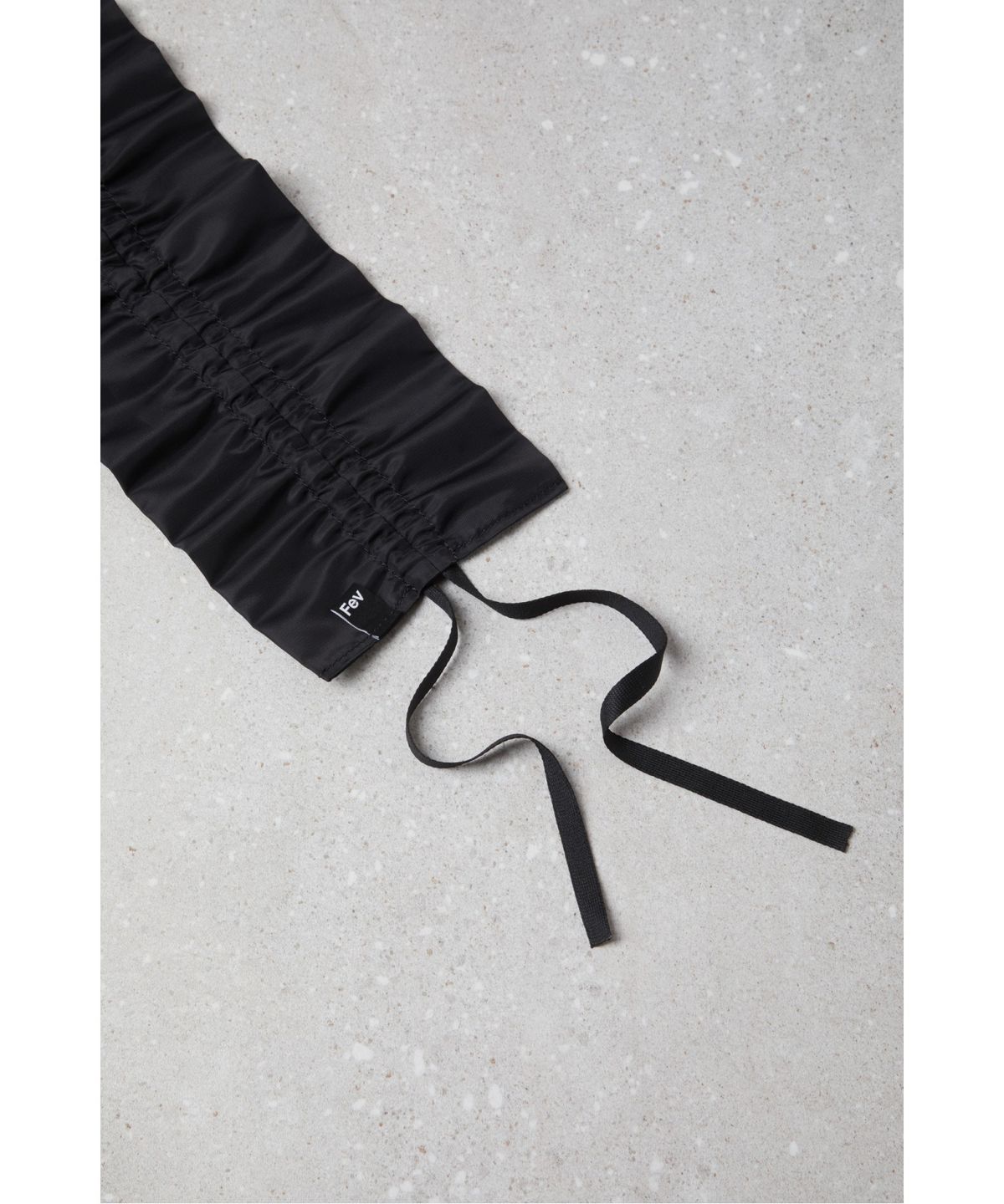 슈콤마보니(SUECOMMA BONNIE) Fev_Ruffle Belt(black)_DFAOA25504BLK