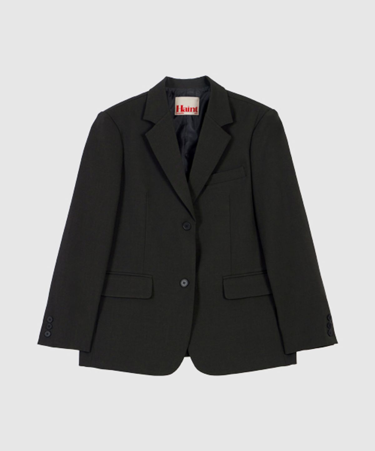 헤인트(HAINT) BENIE TAILORED JACKET_CHARCOAL