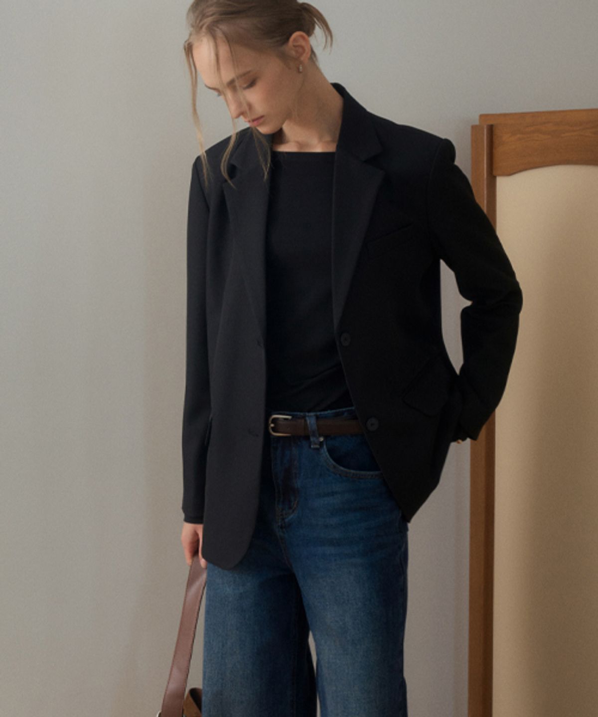 헤인트(HAINT) BENIE TAILORED JACKET_BLACK