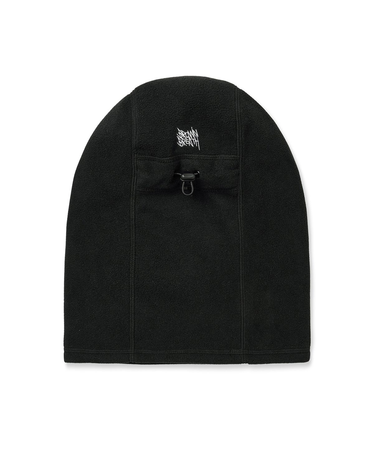 브라운브레스(BROWNBREATH) FLEECE BALACLAVA - BLACK