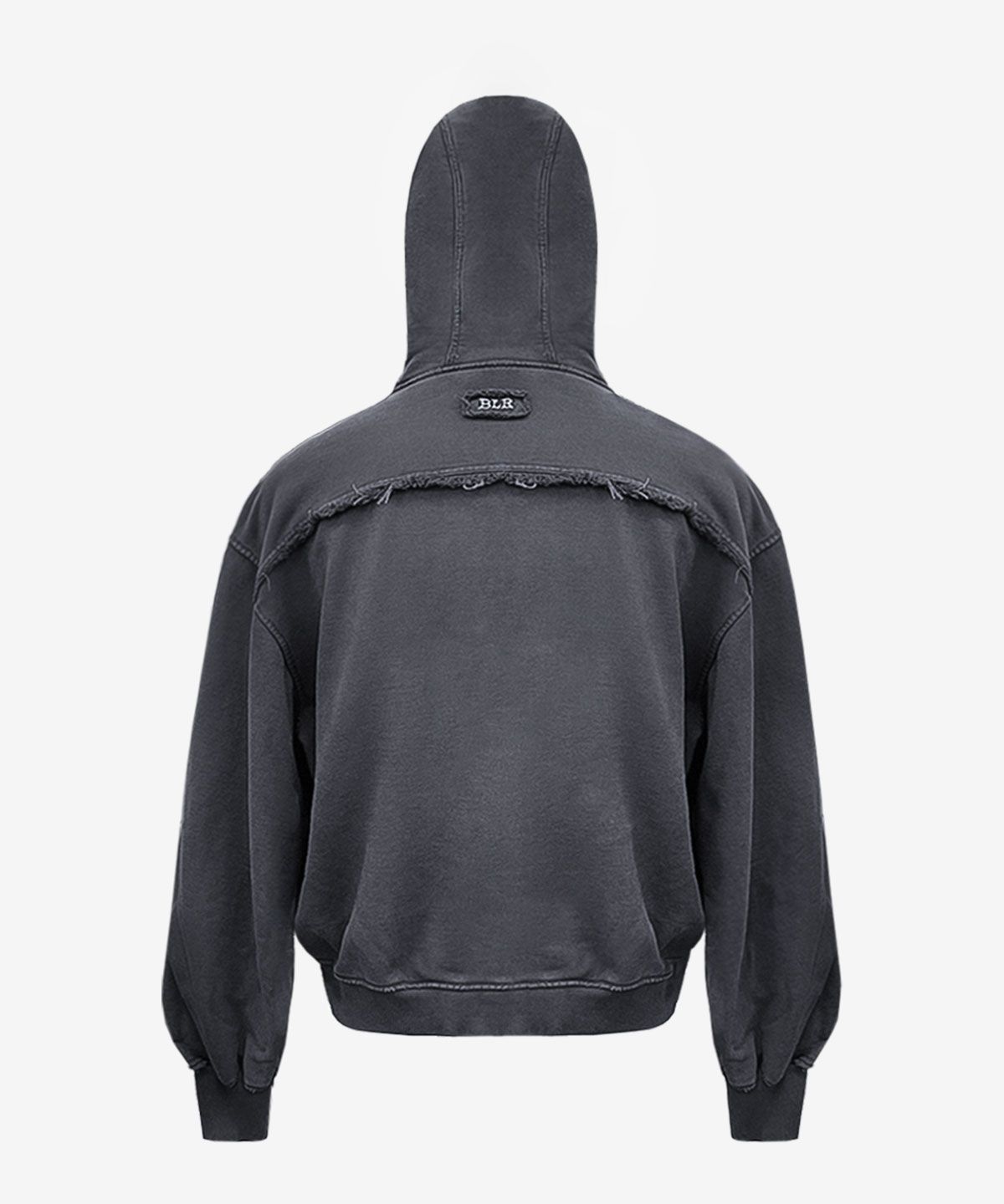 비엘알(BLR) BLR Vintage Garment Dyeing Hoodie Black