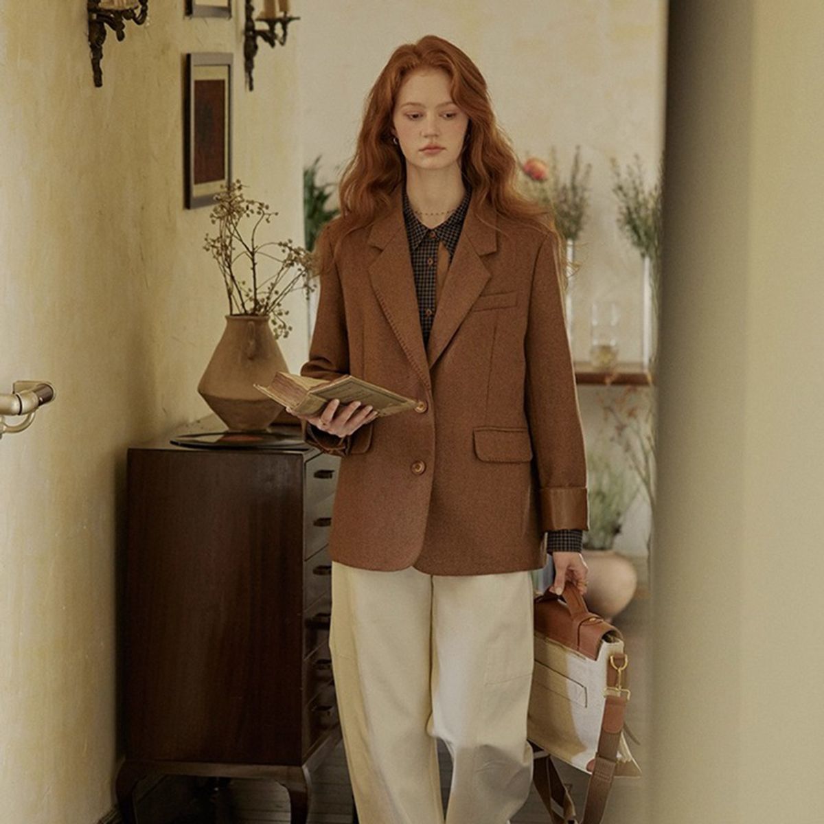 프라우드 마리(PROUD MARY) PM_Leather cuffs blazer