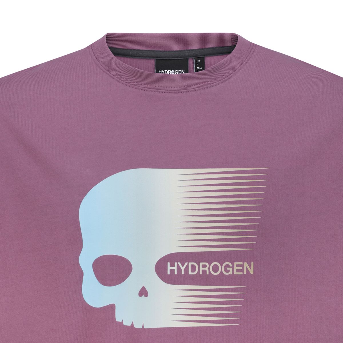 하이드로겐(HYDROGEN) 네온 스컬 그래픽 반팔 티셔츠