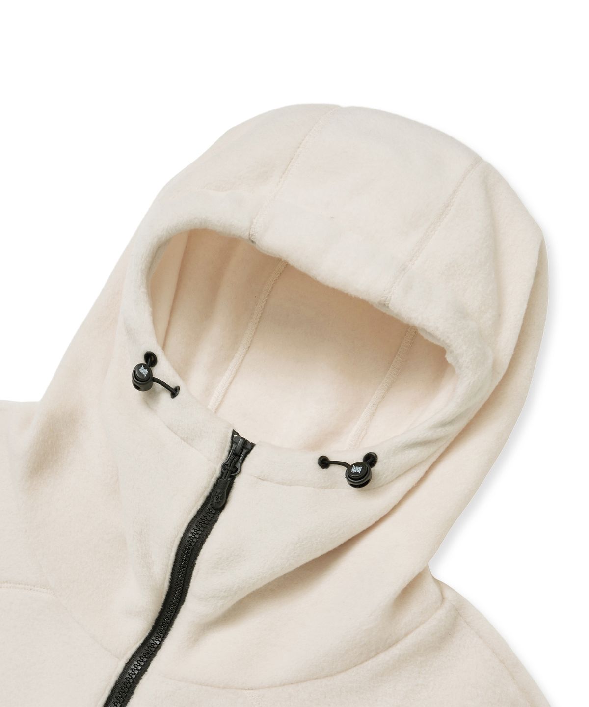 브라운브레스(BROWNBREATH) FLEECE BALACLAVA ANORAK - IVORY