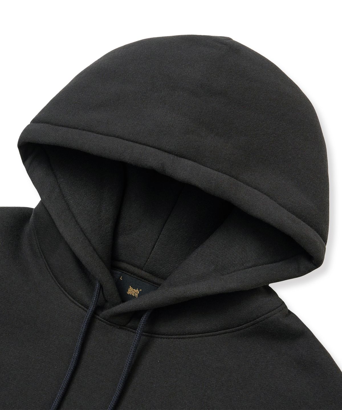 브라운브레스(BROWNBREATH) NIGHT TAG HOODIE - CHARCOAL