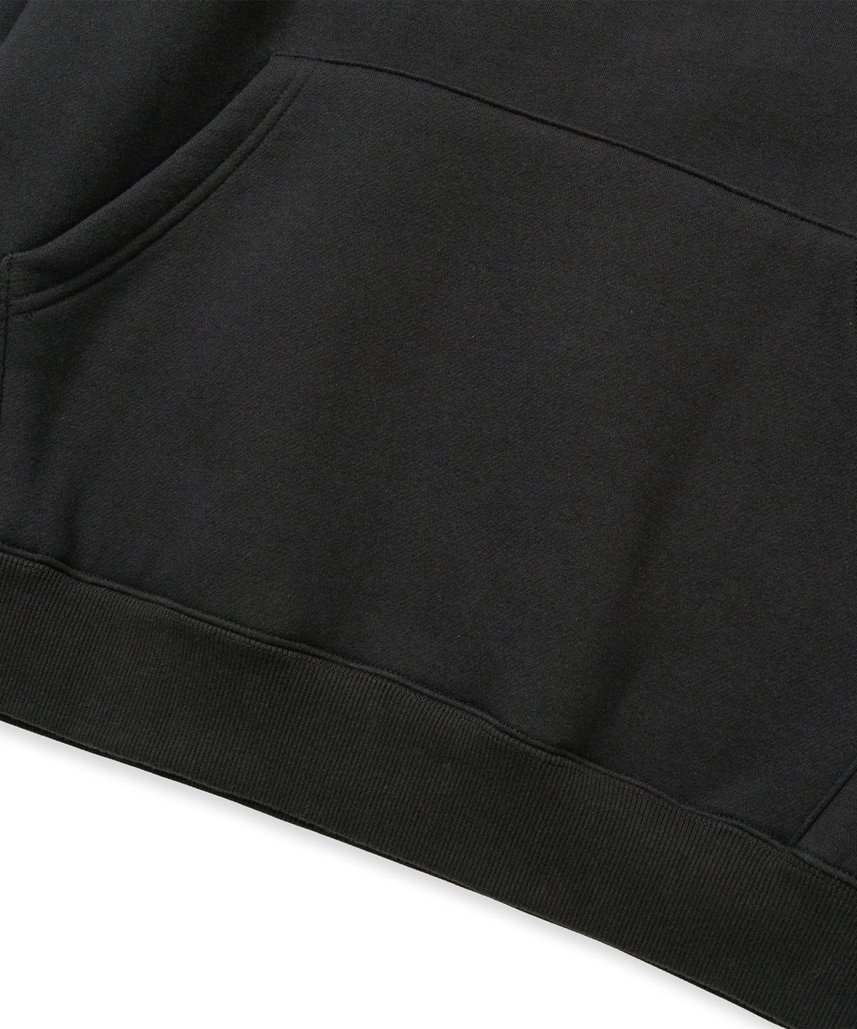 브라운브레스(BROWNBREATH) NIGHT TAG HOODIE - CHARCOAL