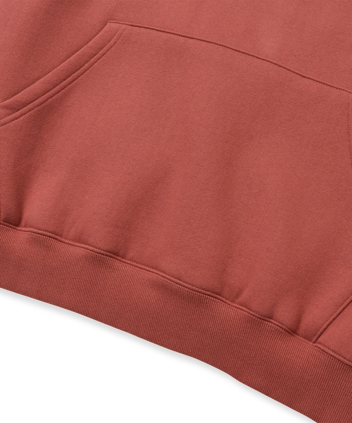 브라운브레스(BROWNBREATH) NIGHT TAG HOODIE - ORANGE