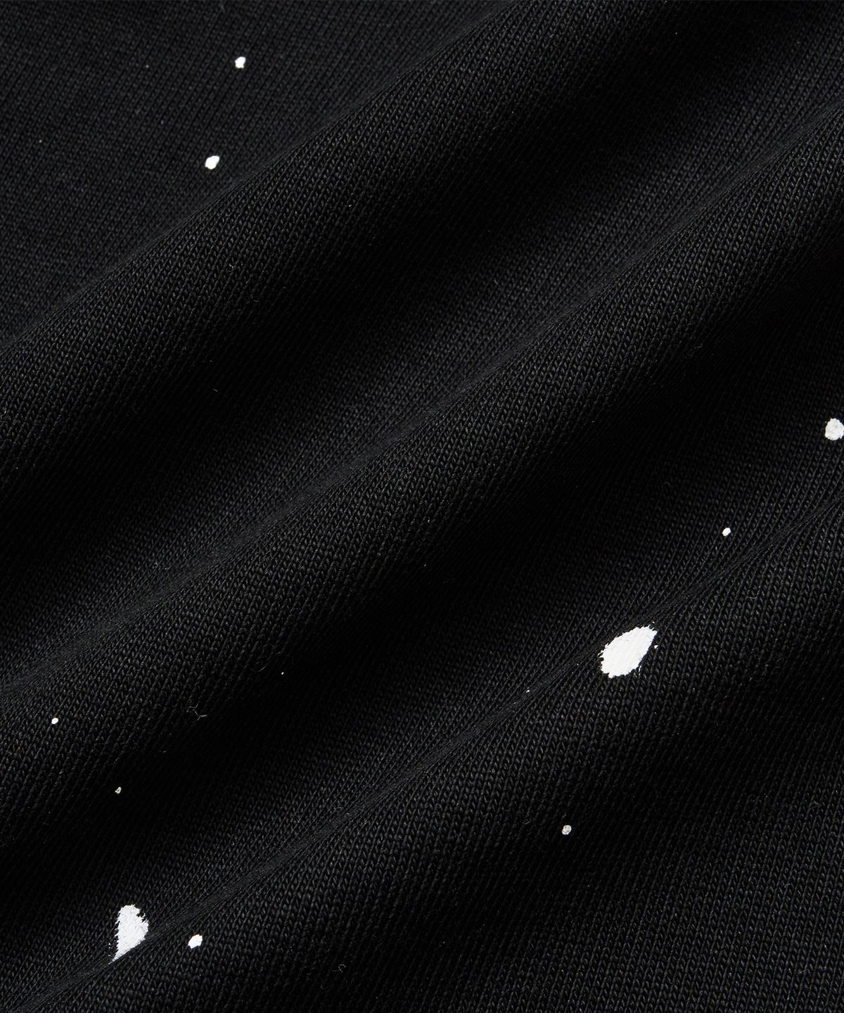 브라운브레스(BROWNBREATH) PAINTED HOODIE - BLACK