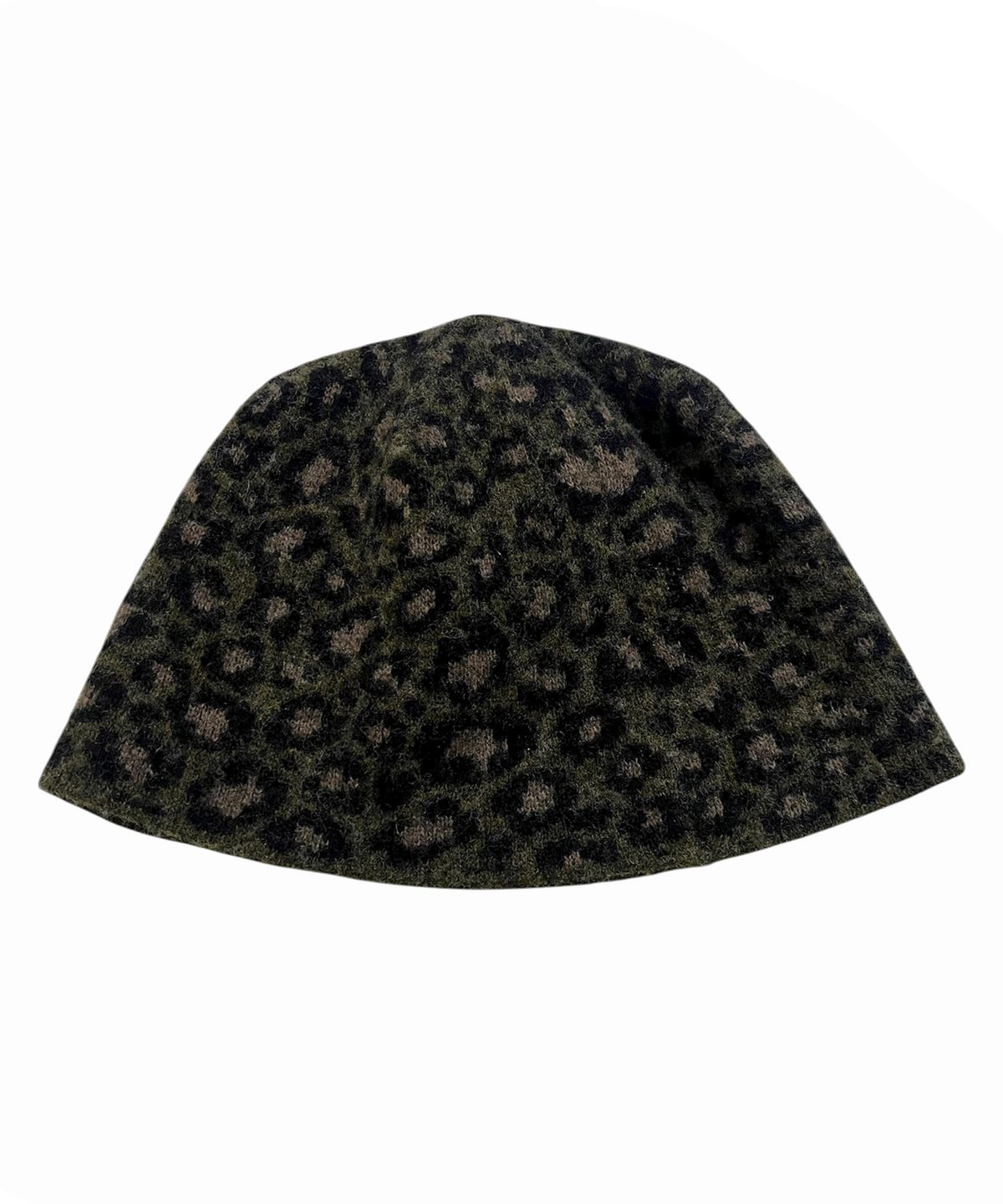 스케이터락(SK8ER ROCK) Cross Leopard Jacquard Beanie ((khaki))