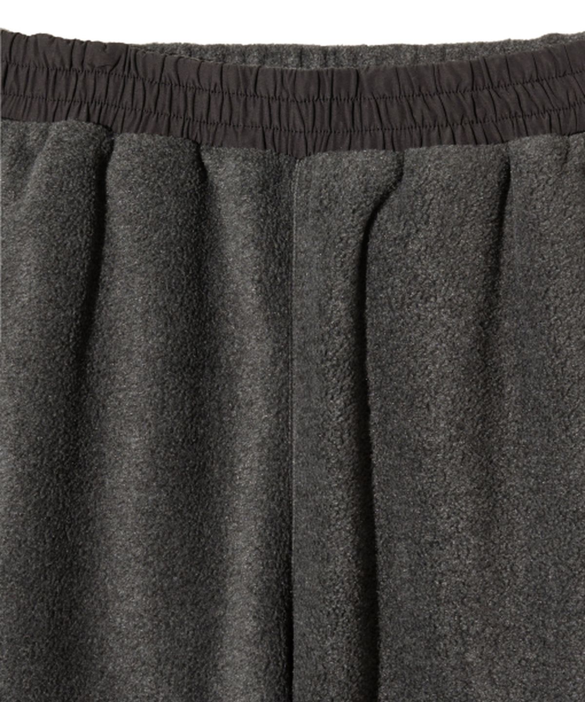 피지컬 디파트먼트(PHYSICAL DEPARTMENT) 나일론 믹스 플리스 팬츠 차콜