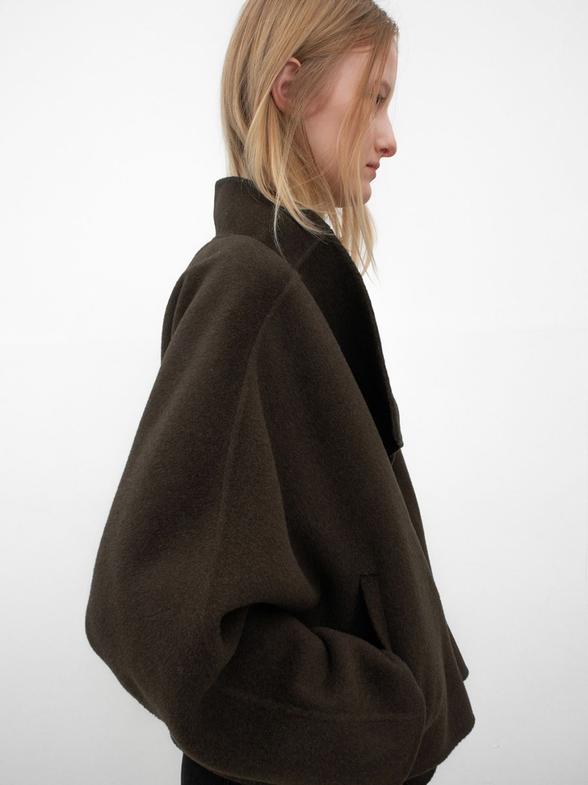 아틀리에 나인(ATELIER NAIN) CATHY WOOL HANDMADE SHORT COAT(CT-1463)