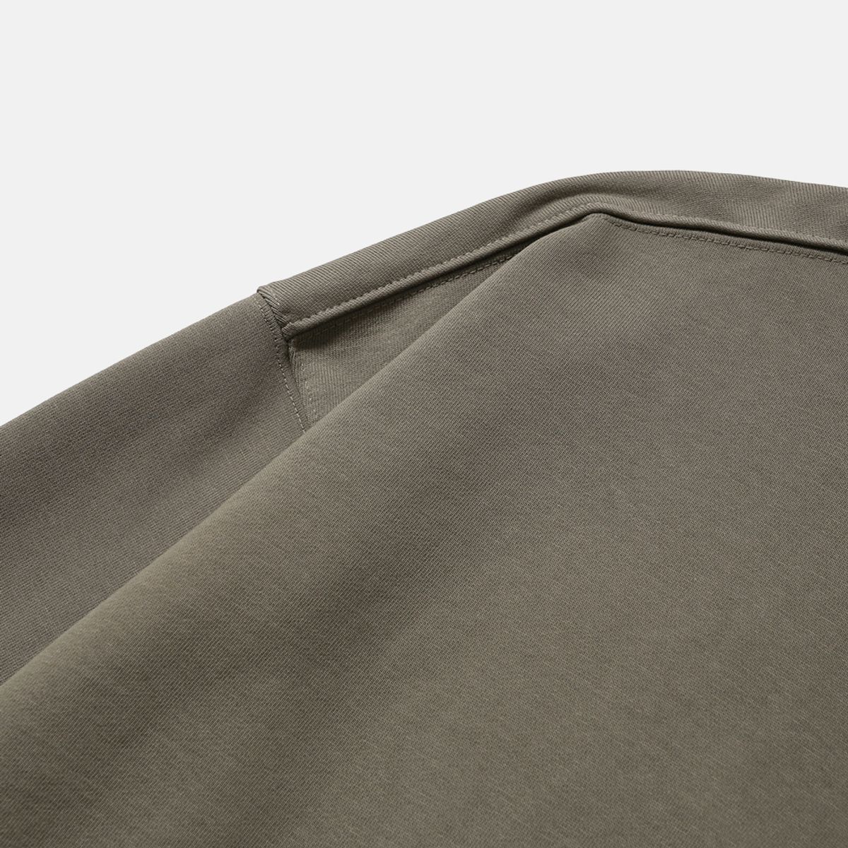 모이프(MOIF) [AW25] BAGGY HALF-ZIP SWEAT / OLIVE