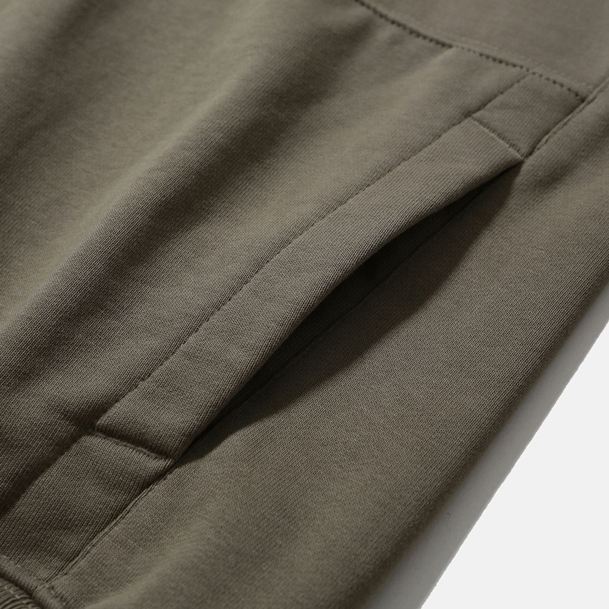 모이프(MOIF) [AW25] BAGGY HALF-ZIP SWEAT / OLIVE