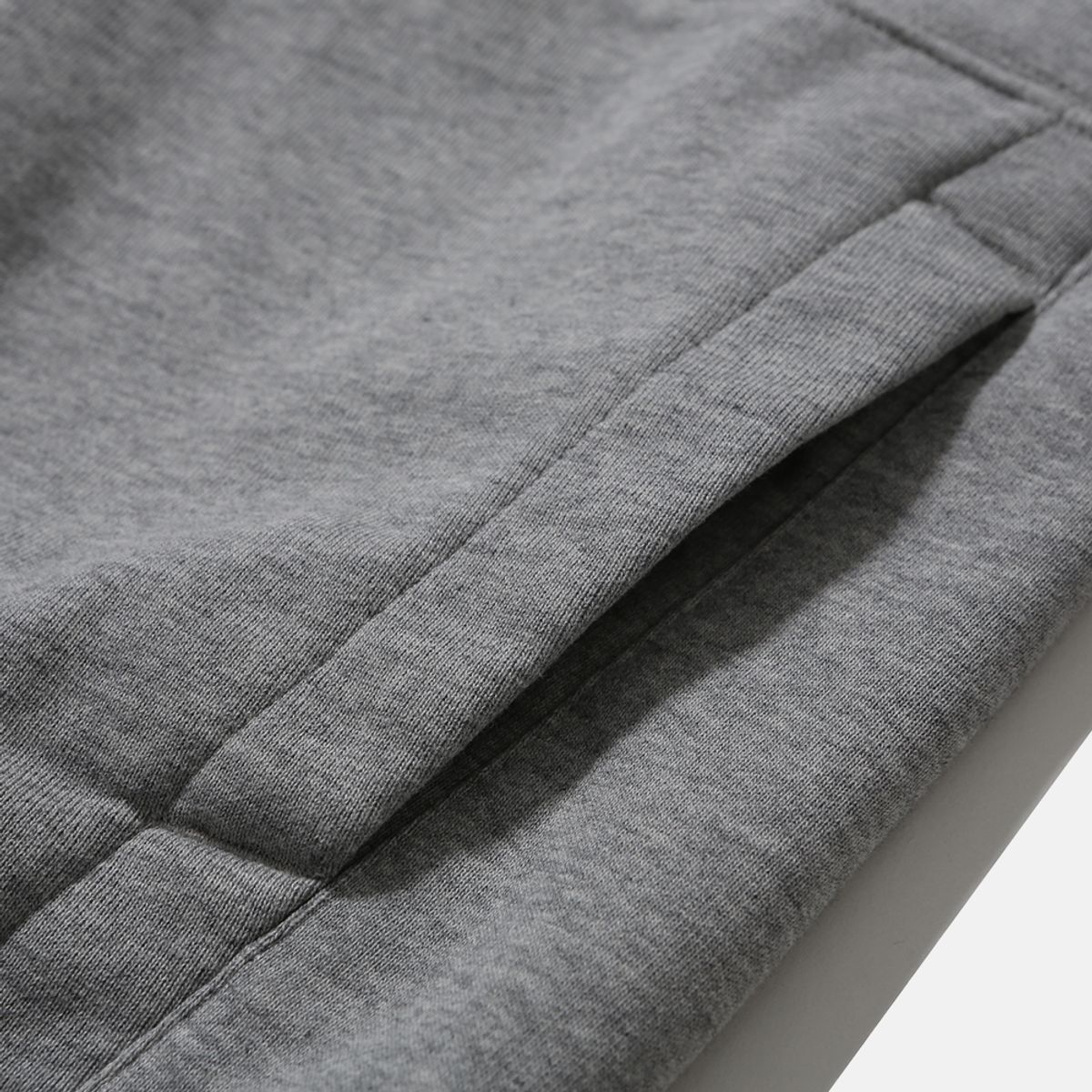 모이프(MOIF) [AW25] BAGGY HALF-ZIP SWEAT / HEATHER GRAY