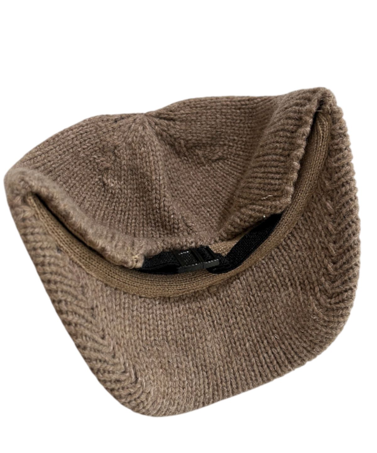 스케이터락(SK8ER ROCK) Patchwork Knit Ball Cap ((beige))