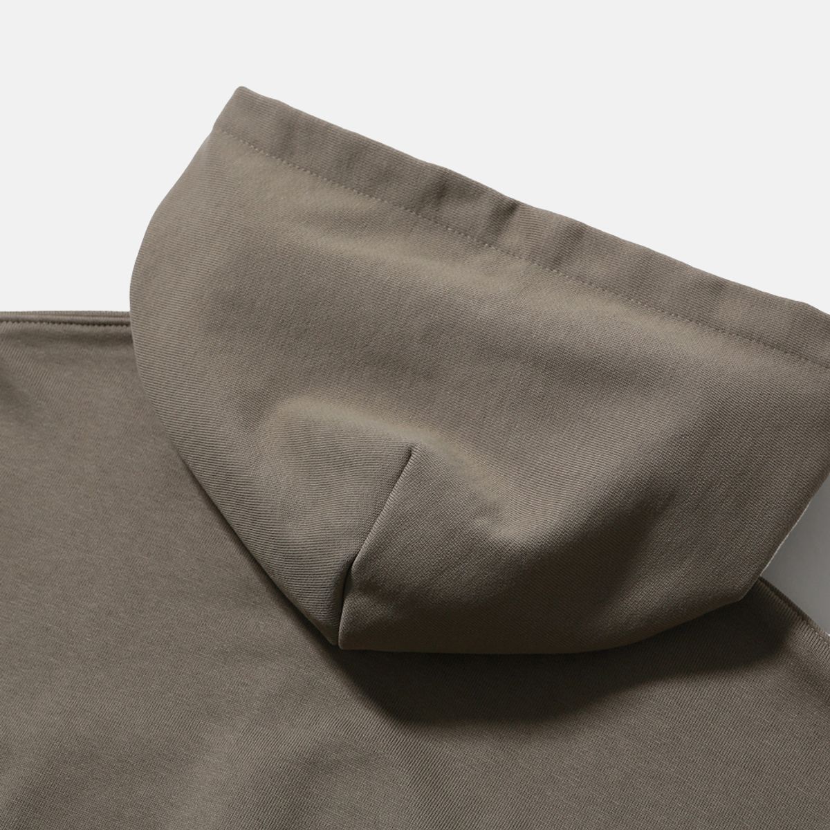 모이프(MOIF) [AW25] BAGGY ZIP HOODED SWEAT / OLIVE