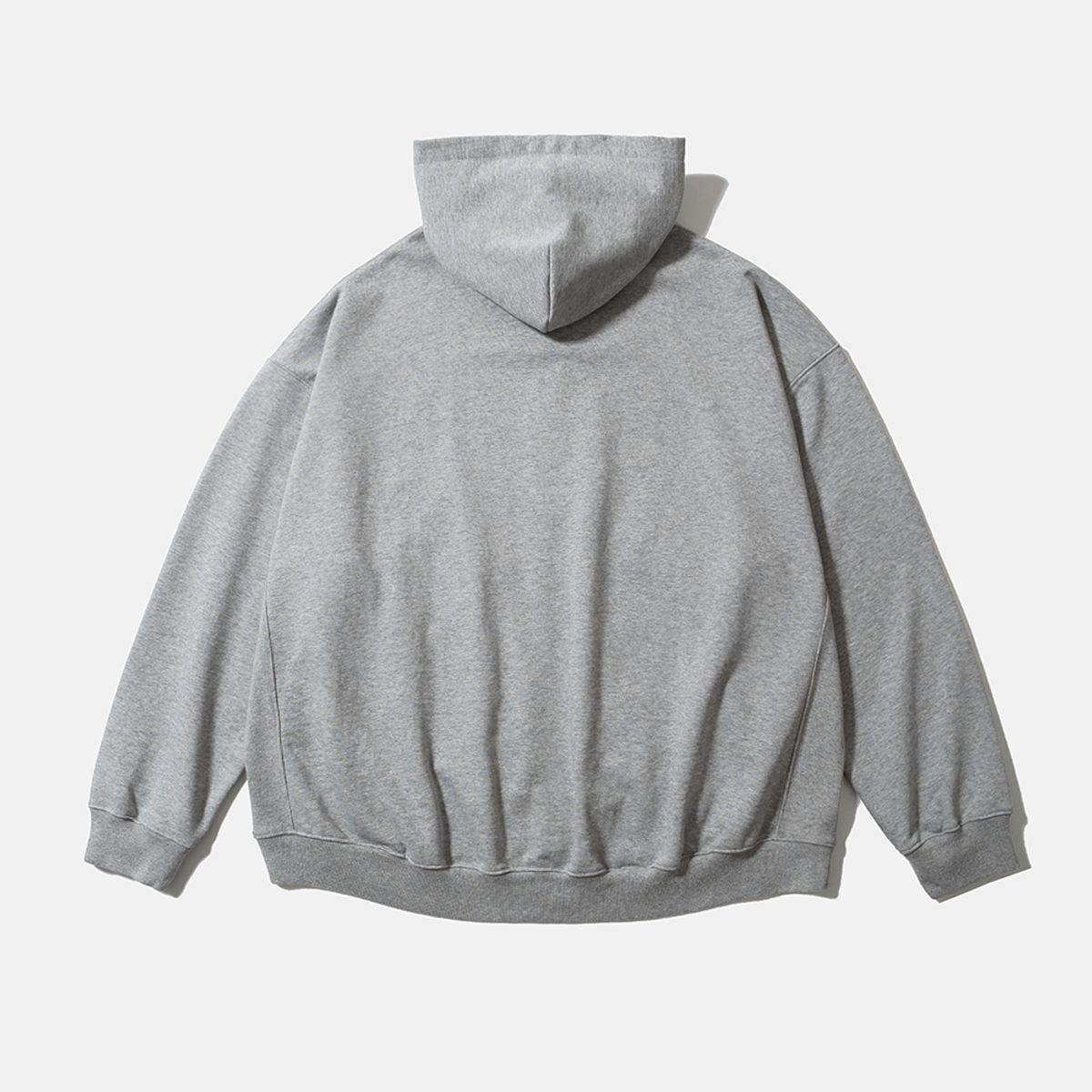 모이프(MOIF) [AW25] BAGGY ZIP HOODED SWEAT / HEATHER GRAY