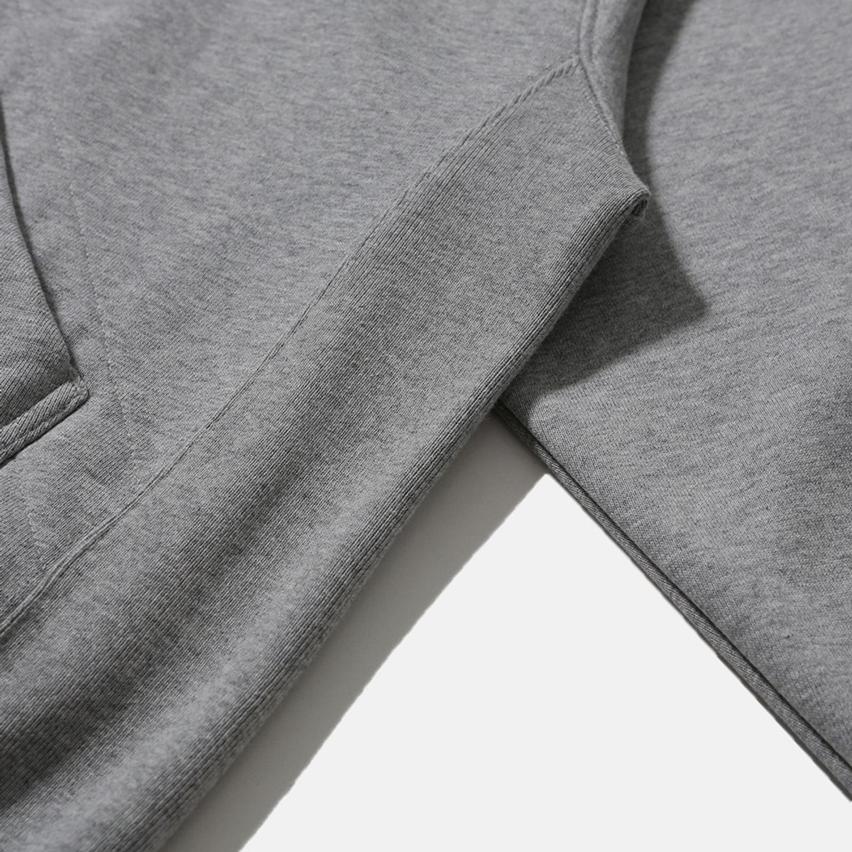 모이프(MOIF) [AW25] BAGGY ZIP HOODED SWEAT / HEATHER GRAY