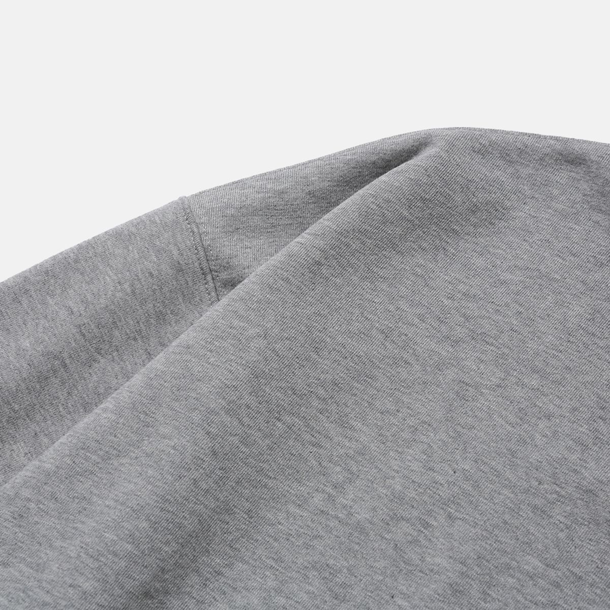 모이프(MOIF) [AW25] BAGGY ZIP HOODED SWEAT / HEATHER GRAY