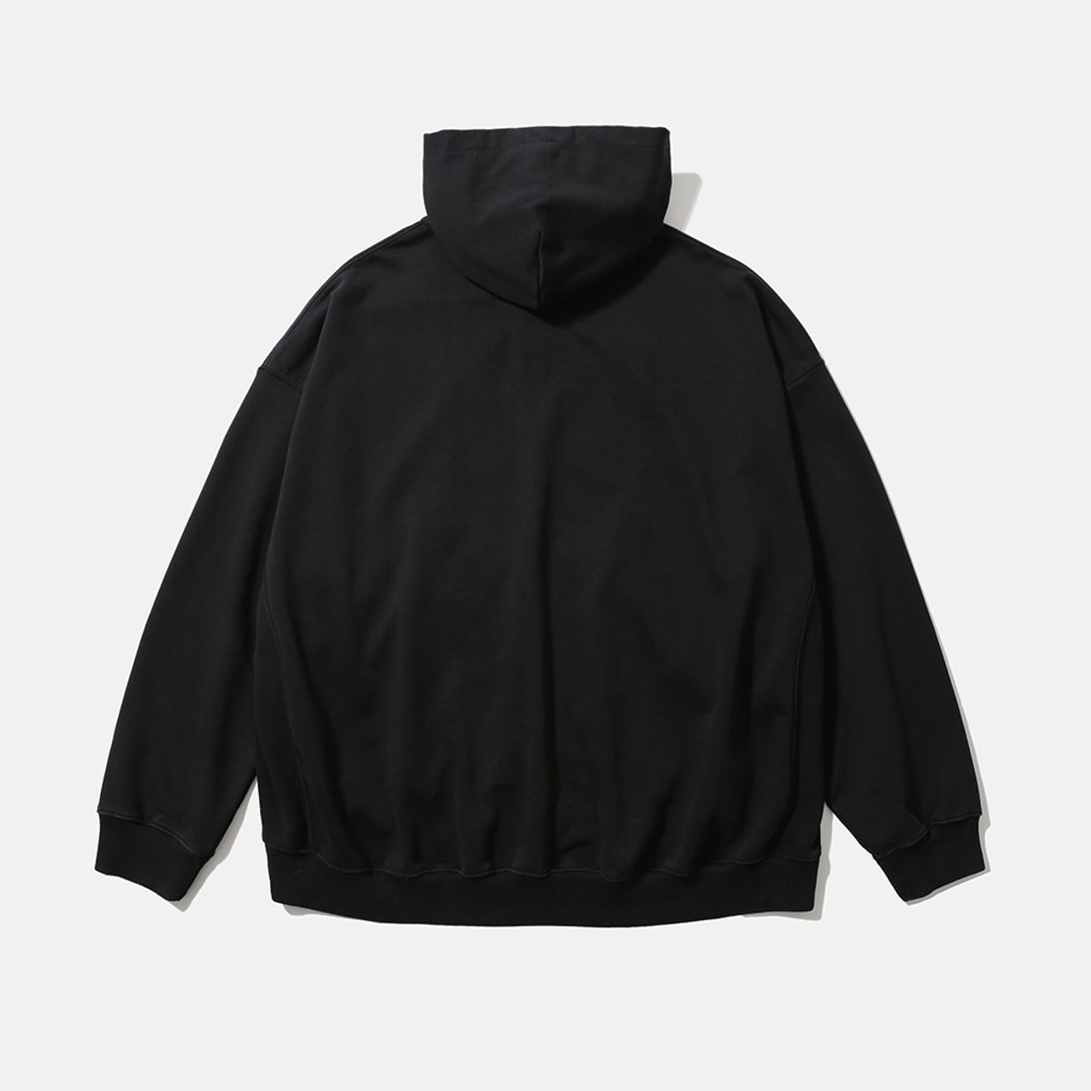 모이프(MOIF) [AW25] BAGGY ZIP HOODED SWEAT / BLACK