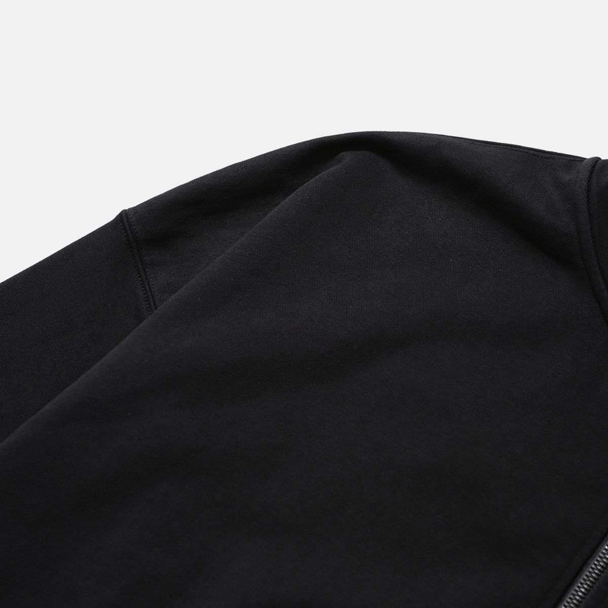 모이프(MOIF) [AW25] BAGGY ZIP HOODED SWEAT / BLACK