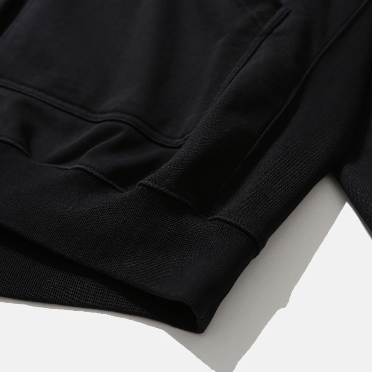 모이프(MOIF) [AW25] BAGGY ZIP HOODED SWEAT / BLACK