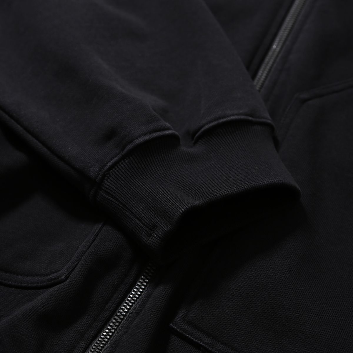 모이프(MOIF) [AW25] BAGGY ZIP HOODED SWEAT / BLACK