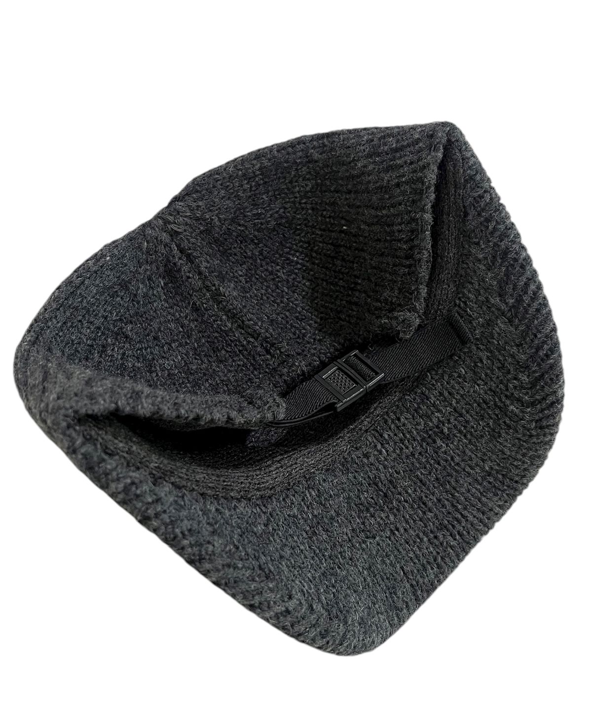 스케이터락(SK8ER ROCK) Patchwork Knit Ball Cap ((charcoal))