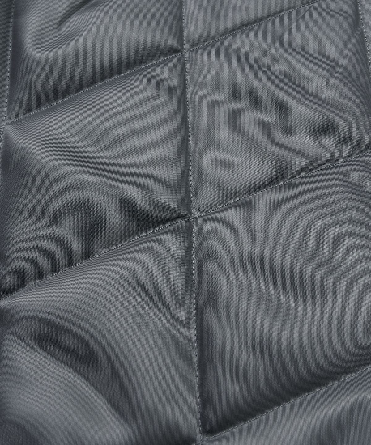브라운브레스(BROWNBREATH) TAG CORDUROY PADDED HOOD ZIP UP - LIGHT GREY