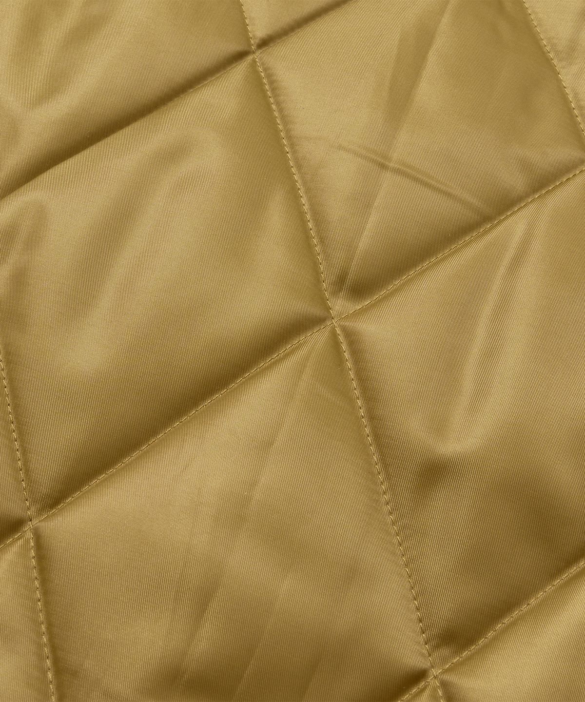 브라운브레스(BROWNBREATH) TAG CORDUROY PADDED HOOD ZIP UP - BEIGE