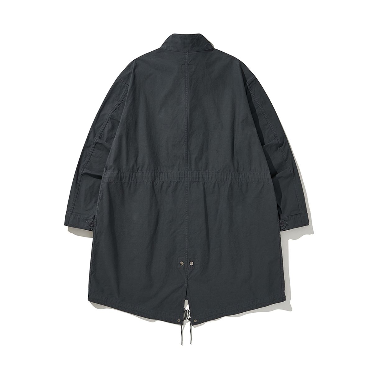히즈핸더(HISHANDER) BACKSATIN MODS PARKA GREY