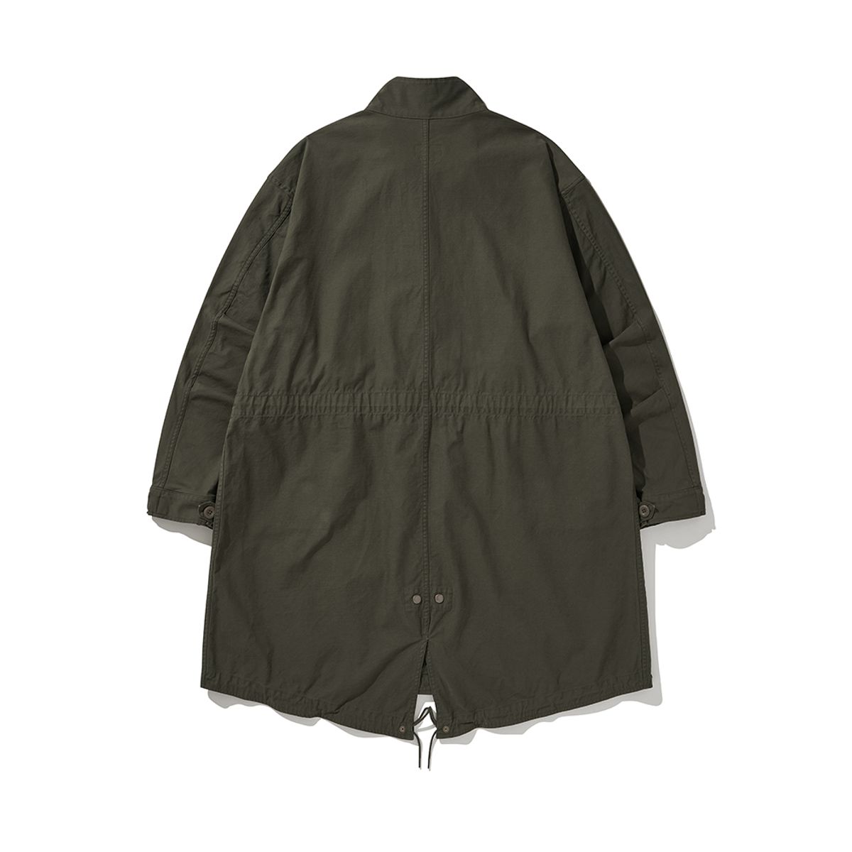 히즈핸더(HISHANDER) BACKSATIN MODS PARKA OLIVE