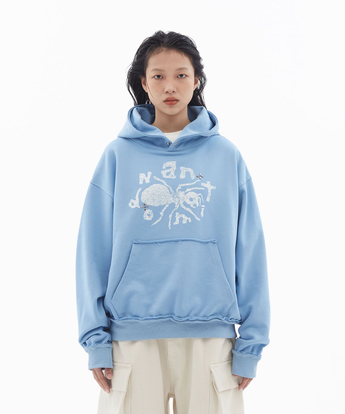 도미넌트(DOMINANT) Ant Hoodie_Sky Blue