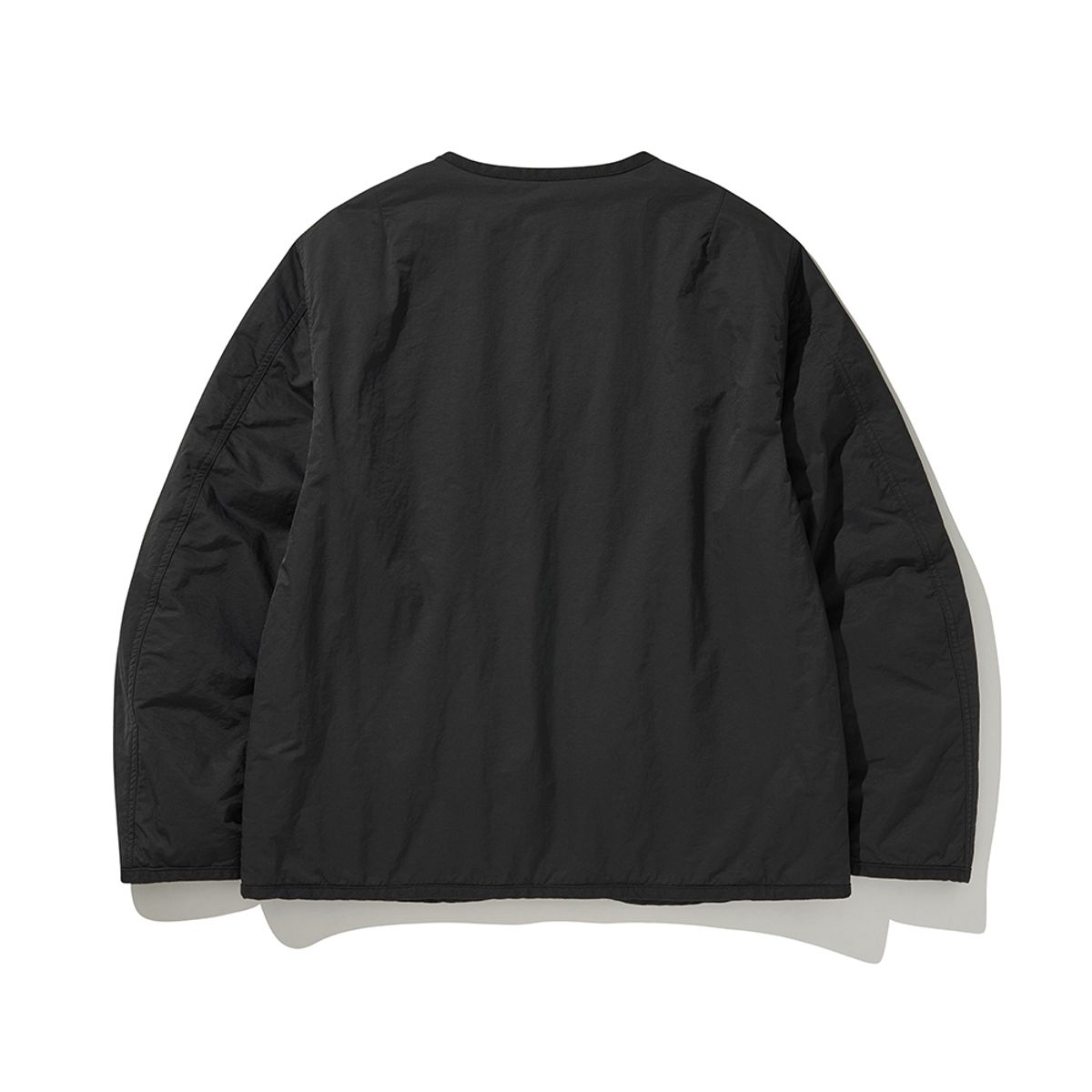 히즈핸더(HISHANDER) REVERSIBLE LINER JACKET BLACK