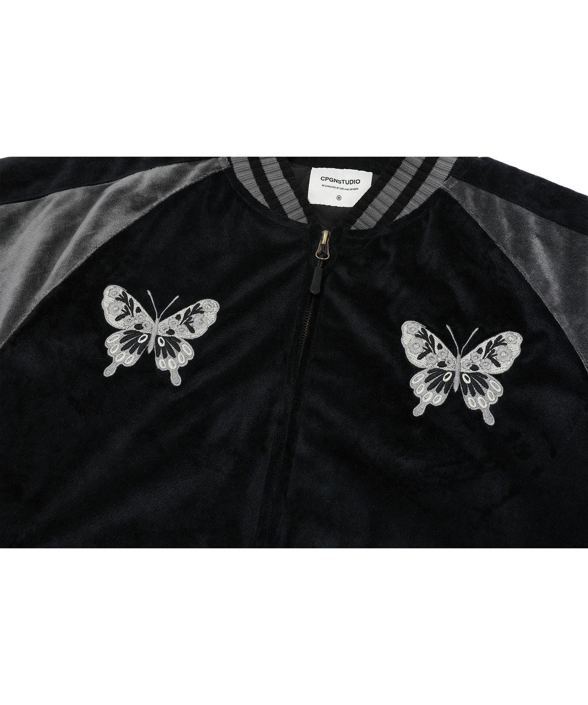 꼼파뇨(CPGN STUDIO) PAPILLON 수베니어 자켓 블랙