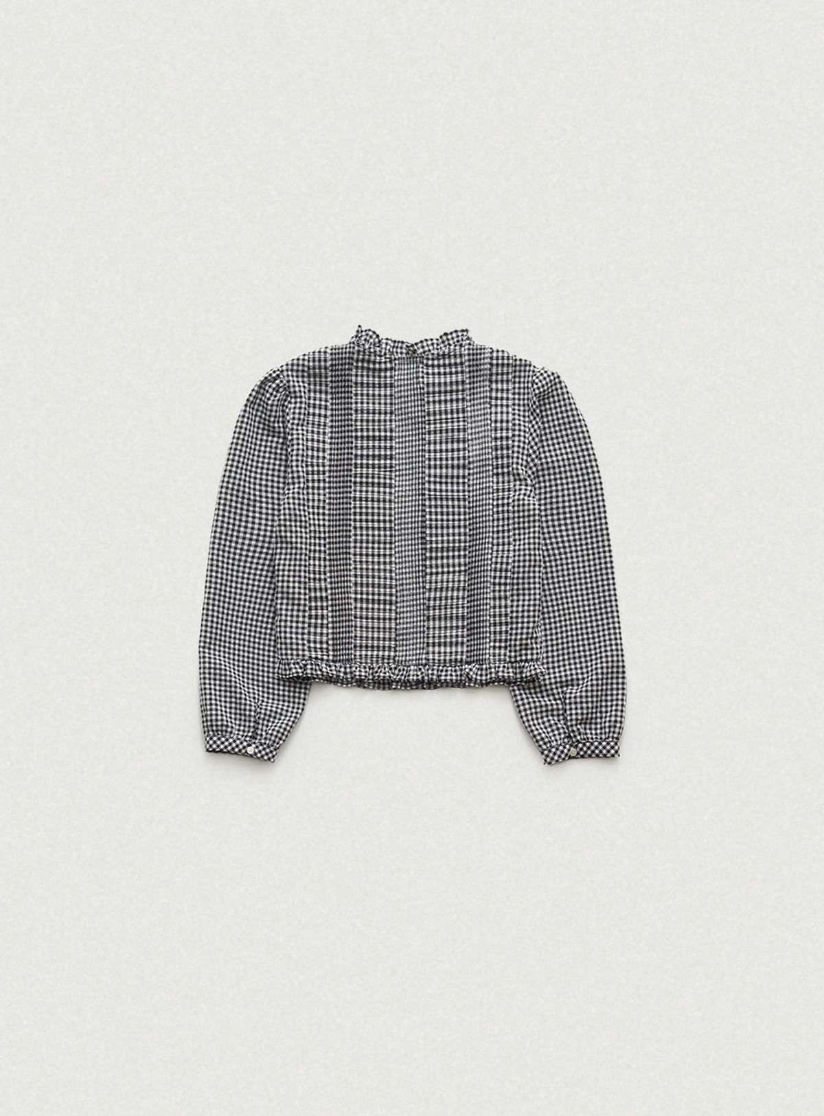 더바넷(THEBARNNET) Plene Pintuck blouse_Check