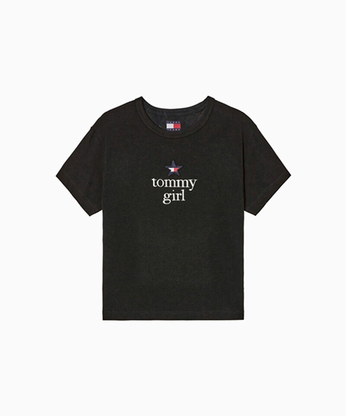 타미진스(TOMMY JEANS) 스타 그래픽 티셔츠 (T32G0TTO64TWT1BDS)