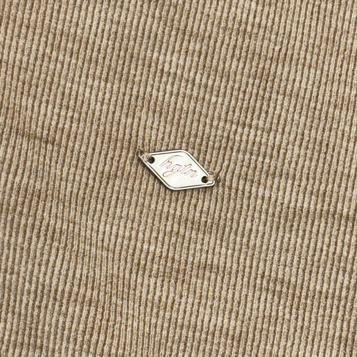 행텐(HANGTEN) 여성 메탈 와펜 후드티셔츠_151(10540-131-825-12)