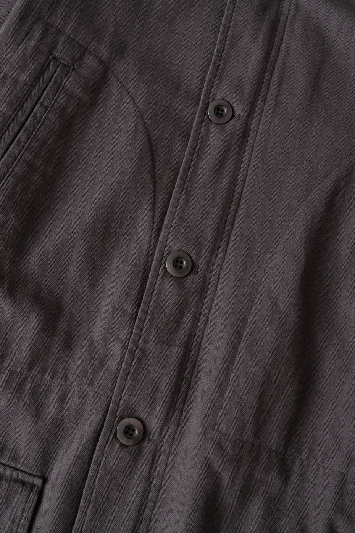 해칭룸(HATCHINGROOM) Hooded Mil Parka Charcoal