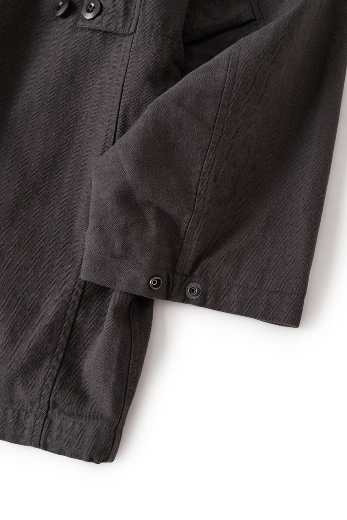 해칭룸(HATCHINGROOM) Hooded Mil Parka Charcoal