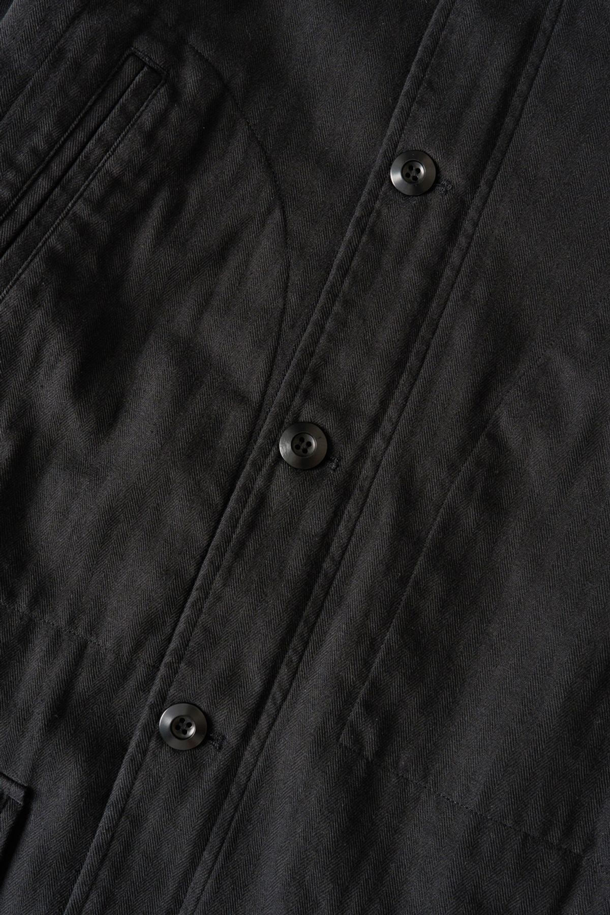 해칭룸(HATCHINGROOM) Hooded Mil Parka Black